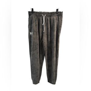 Under Armour Womens‎ Gray Acid Wash Joggers Loose Fit Size Medium Athletic Pants